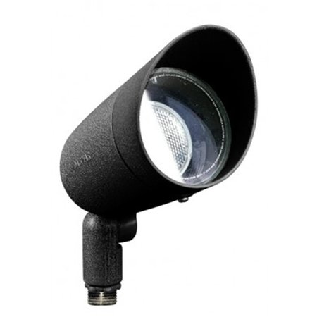 DABMAR LIGHTING 7W & 120V PAR20 3 LEDs Hooded Open Lamp Spot Light Black DPR-LED20-HOOD-B